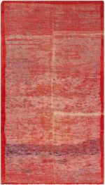 Back Of Vintage Berber Moroccan Rug 70543 by Nazmiyal NY