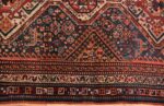 Border Of Antique Persian Afshar Rug 70481 by Nazmiyal NYC