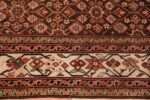 Border Of Antique Persian Malayer Runner Rug 70414 by Nazmiyal NYC