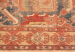 Border Of Collectible Antique Caucasian Karabagh Rug 70553 by Nazmiyal NYC