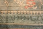Border Of Vintage Nepalese Floral Rug 70359 by Nazmiyal NYC