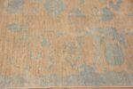 Border Of Modern Oushak Rug 60077 by Nazmiyal NYC