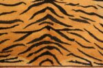 Border Of Beautiful Vintage Tiger Rug 70494 by Nazmiyal