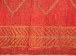 Border Of Vintage Moroccan Red Rug 70536 by Nazmiyal NYC