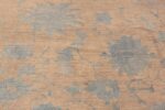Close Up Modern Oushak Rug 60077 by Nazmiyal NYC