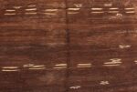 Close Up Vintage Moroccan Brown Kilim Rug 70540 by Nazmiyal NYC