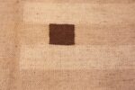 Close Up Decorative Vintage Scandinavian Swedish Kilim Rug 70524 by Nazmiyal NYC