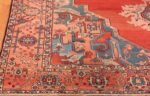 Corner Of Antique Persian Serapi Rug 70548 by Nazmiyal NYC
