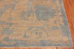 Corner Of Modern Oushak Rug 60077 by Nazmiyal NYC