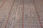 detailed repairs of vintage scandivanian Swedish kilim rug by marta maas fjetterstrom 49128 Nazmiyal NYC