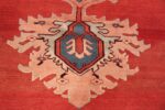 Flower Antique Persian Serapi Rug 70548 by Nazmiyal NYC