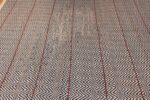 side view of vintage scandivanian Swedish kilim rug by marta maas fjetterstrom 49128 Nazmiyal NYC