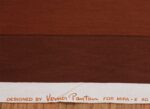 Signature Of Vintage Verner Panton Textile 47807 by Nazmiyal NYC