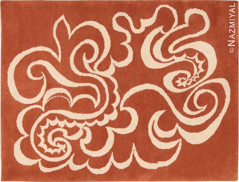 French Vintage Picasso Arabesques Rug Commissioned by Marie Cuttoli French Vintage Picasso Arabesques Rug Commissioned by Marie Cuttoli Nazmiyal