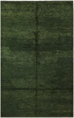 Vintage Moroccan Emerald Green Rug 70542 by Nazmiyal NYC