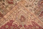 Weave Of Antique Persian Floral Kashan Rug 70554 by Nazmiyal NYC