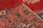 Weave Of Antique Persian Serapi Rug 70548 by Nazmiyal NYC