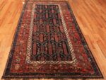 Whole View Of Antique Persian Kurdish Rug 70425 by Nazmiyal NYC