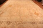 Whole View Of Large Antique Turkish Oushak Rug 70519 by Nazmiyal NYC