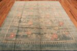 Whole View Of Vintage Nepalese Floral Rug 70359 by Nazmiyal NYC