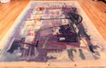 Whole View Of Vintage Art Expressionist Rug 70547 by Nazmiyal NYC