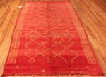 Whole View Of Vintage Moroccan Red Rug 70536 by Nazmiyal NYC