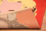Back Of Vintage Marilyn Monroe Rug by Andy Warhol Back Of Vintage Marilyn Monroe Rug by Andy Warhol 48213 by Nazmiyal NYC