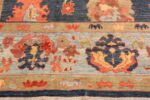 Border Of Modern Floral Oushak Rug 60072 by Nazmiyal NYC