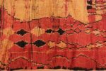 Border Of Primitive Vintage Moroccan Rug 70569 by Nazmiyal NYC