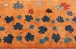 Border Of Vintage Persian Khorassan Rug 60070 by Nazmiyal NYC
