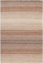 Soft Brown Modern Persian Kilim Rug 60090 by Nazmiyal NYC
