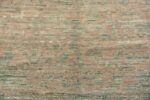 Close Up Modern Oushak Pastel Rug 60071 by Nazmiyal NYC