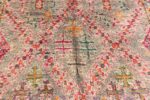 Close Up Vintage Folk Art Moroccan Rug 70565 by Nazmiyal NYC