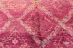 Close Up Vintage Moroccan Berber Purple Rug 70566 by Nazmiyal NYC