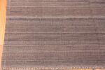 Corner Of Brown Modern Persian Kilim Rug 60087 by Nazmiyal NYC