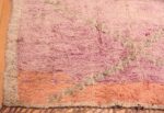 Corner Of Vintage Lilac Moroccan Rug 70568 by Nazmiyal NYC