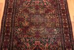 Details Antique Persian Floral Isfahan Rug 70476 by Nazmiyal NYC