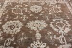 Details Large Modern Floral Oushak Rug 60073 by Nazmiyal NYC