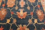 Details Modern Floral Oushak Rug 60072 by Nazmiyal NYC