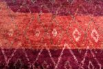 Details Vintage Moroccan Geometric Purple Rug 70559 by Nazmiyal NYC