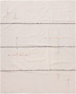 Ivory Modern Persian Kilim Rug 60091 by Nazmiyal NYC