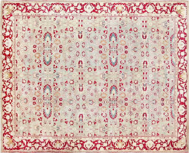 Antique Indian Agra Carpet Antique Indian Agra Carpet Nazmiyal