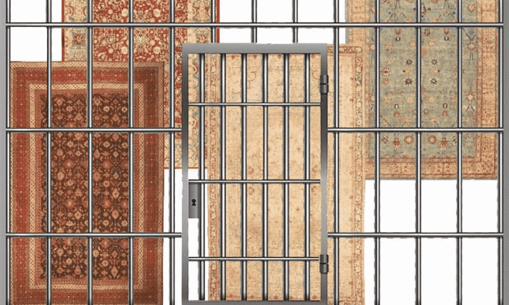 Antique Indian Jail Rugs Nazmiyal