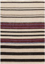 Modern Persian Flat Weave Rug 60098 by Nazmiyal NYC