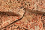 Pile Of Floral Antique Persian Tabriz Rug 70419 by Nazmiyal NYC