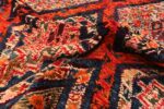Pile Of Folk Art Vintage Geometric Moroccan Rug 70560 by Nazmiyal NYC
