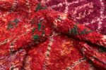 Pile Of Vintage Moroccan Geometric Purple Rug 70559 by Nazmiyal NYC