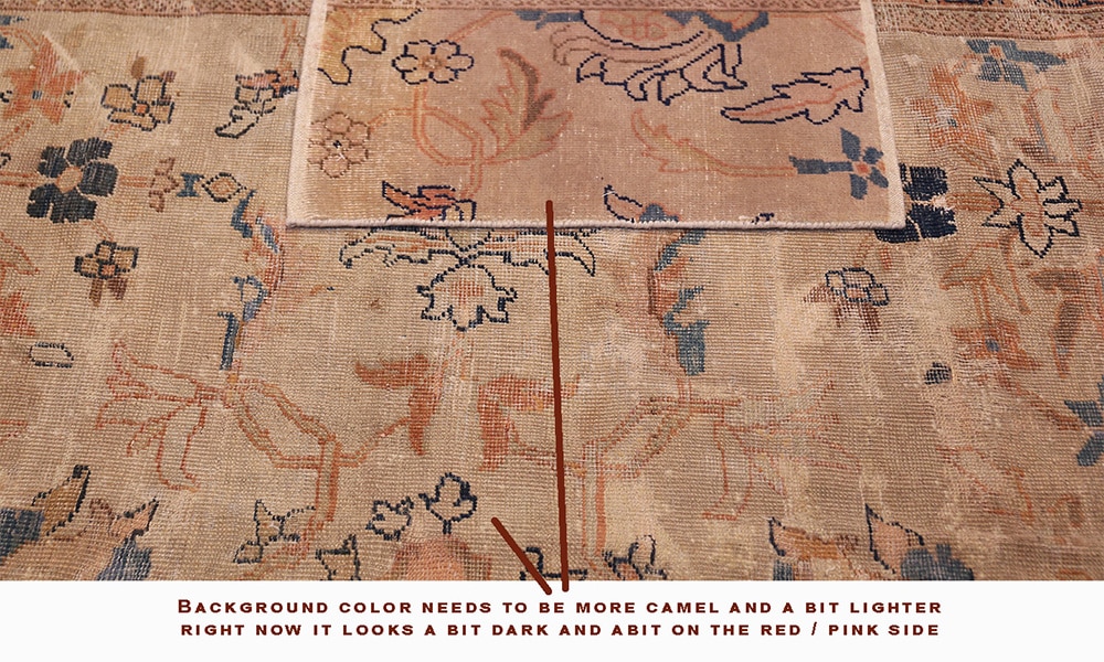 Replicating Antique Rug Textures and Colors Replicating Antique Rug Textures and Colors by Nazmiyal Antique Rugs in NYC