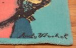 Signature Of Andy Warhol Rug with Marilyn Monroe 48012 by Nazmiyal NYC