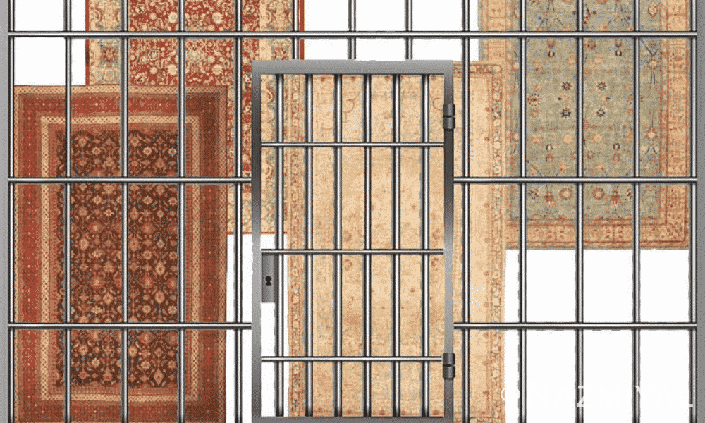 Antique Indian Jail Rugs Nazmiyal
